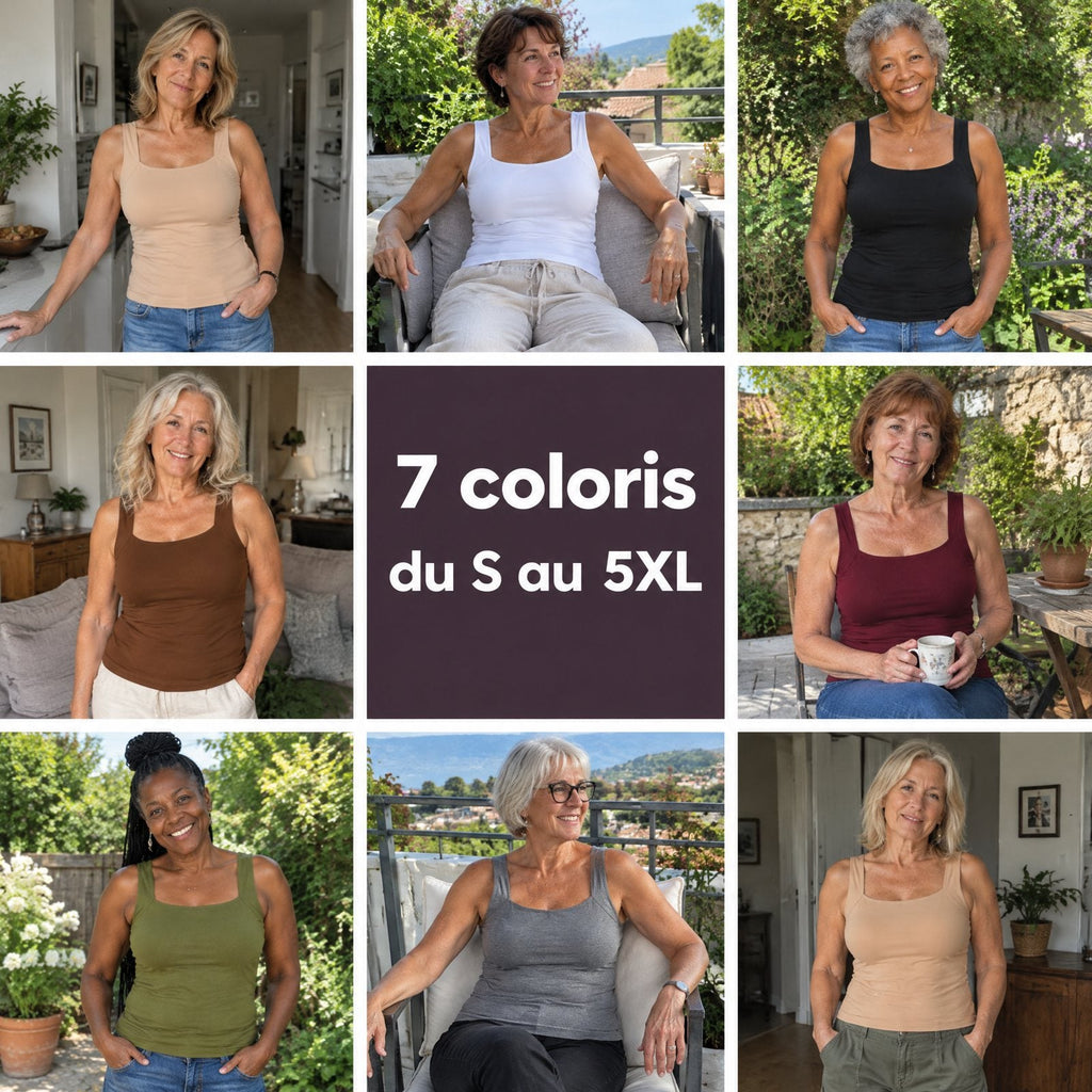 7 coloris, du S au 5XL